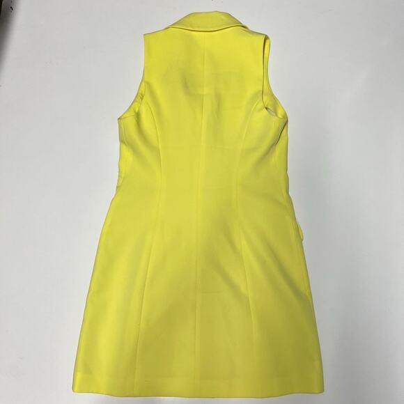 Fletch Olivia Sleeveless Blazer Dress in Yellow - Picture 3 of 6